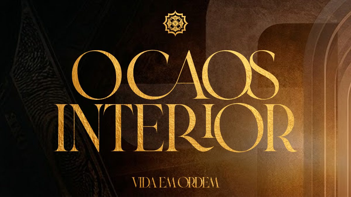 AULA 1 - VIDA EM ORDEM: O PROBLEMA REAL NÃO É FALTA DE SONHO